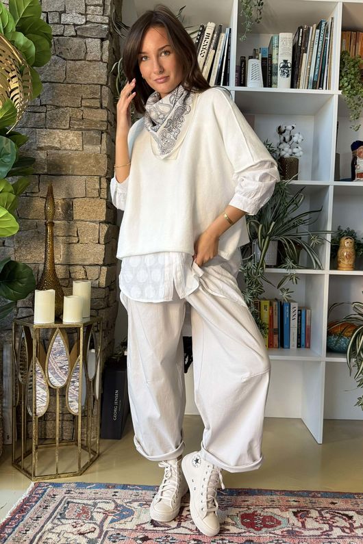 Conrad Layer Knit Warm White ~ 